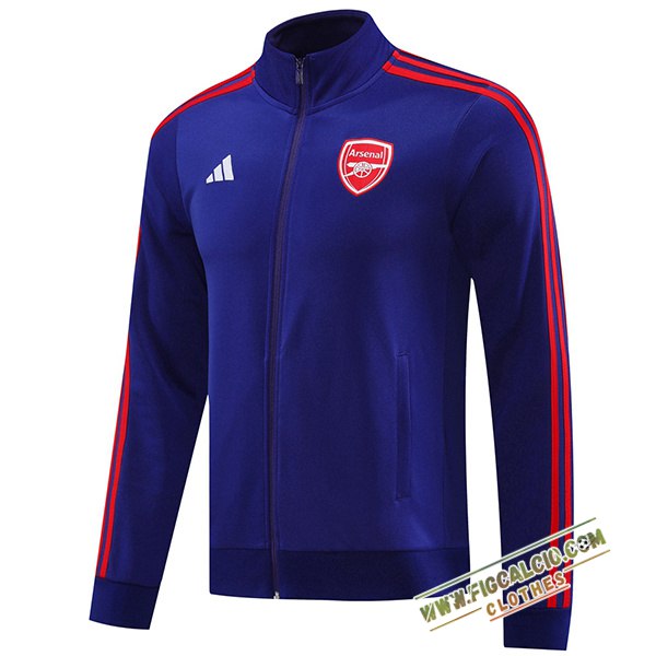 Giacca Calcio Arsenal Blu/Rosso 2024/2025 -02