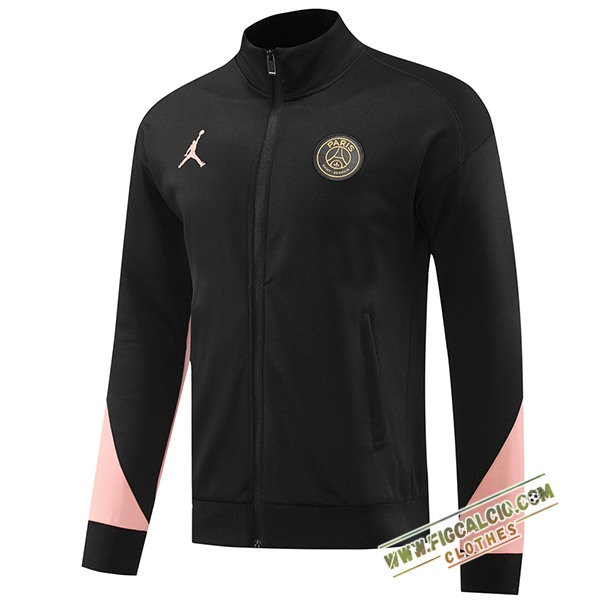 Giacca Calcio PSG Nero/Rosa 2024/2025