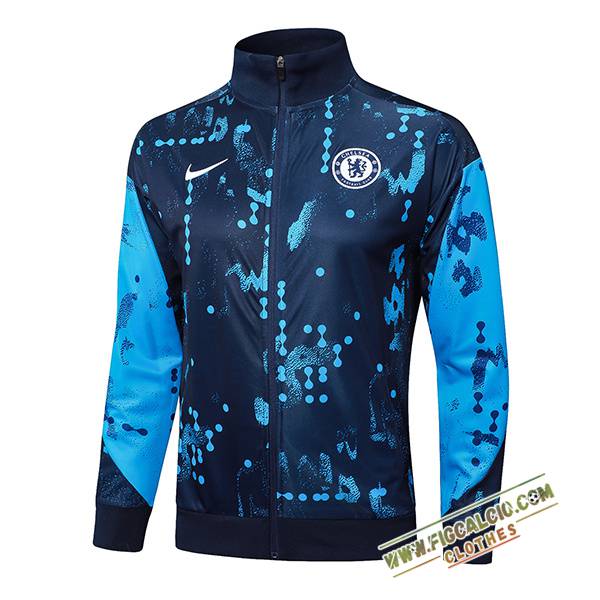 Giacca Calcio FC Chelsea Blu Scuro 2024/2025