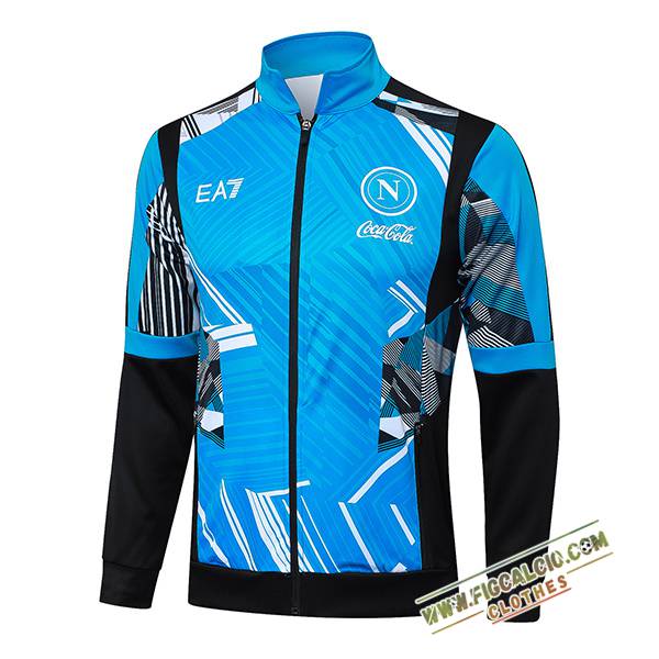 Giacca Calcio SSC Napoli Blu/Nero 2024/2025