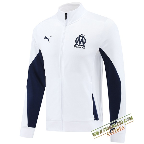 Giacca Calcio Marsiglia Bianco/Blu 2024/2025
