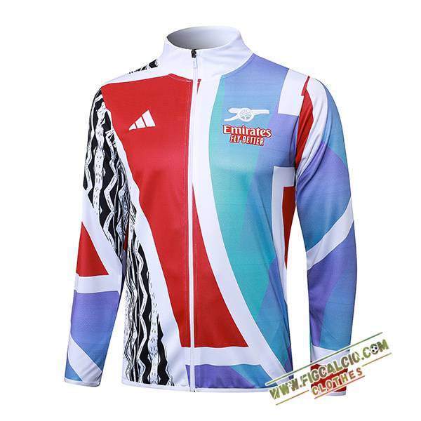 Giacca Calcio Arsenal Bianco/Rosso/Blu 2025/2026