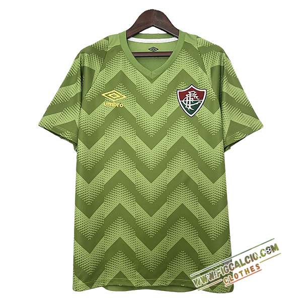 Maglie Calcio Fluminense Portiere Verde 2024/2025