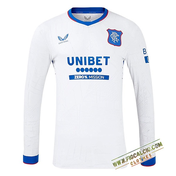 Nuova Maglie Calcio Rangers FC Manica Lunga 2024/2025