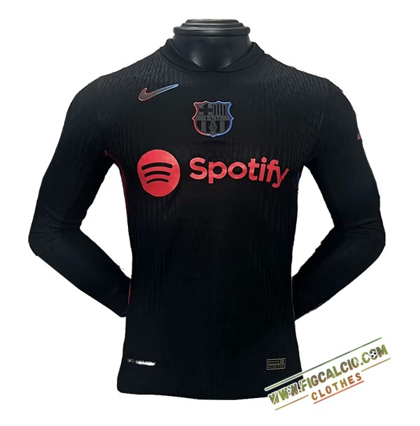 Maglie Calcio FC Barcellona Seconda Manica Lunga 2024/2025