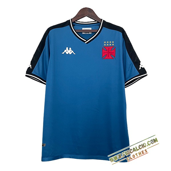 Maglie Calcio CR Vasco Da Gama Portiere Blu 2024/2025