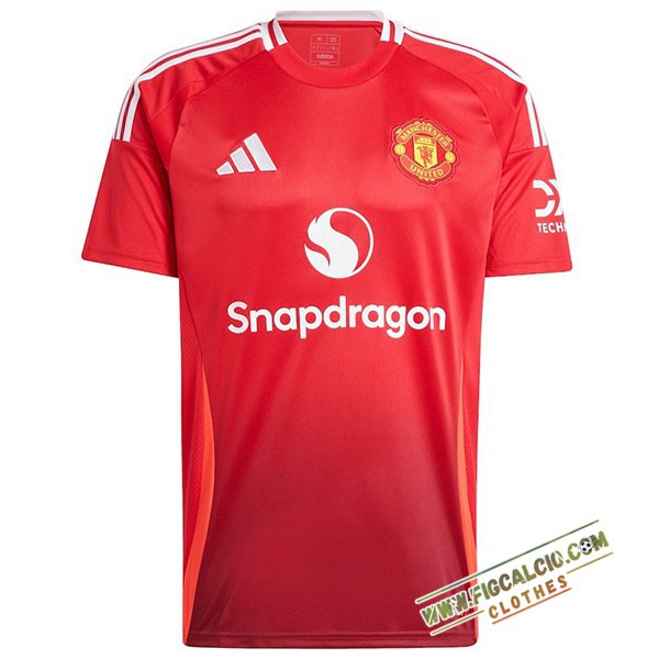 Maglie Calcio Nuova Manchester United Prima 2024/2025