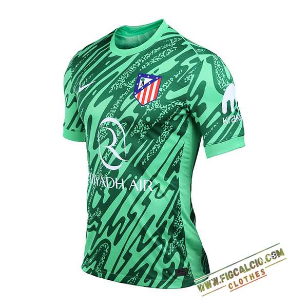 Maglie Calcio Atletico Madrid Portiere Verde 2024/2025