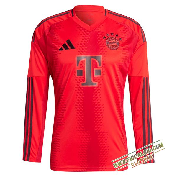 Maglie Calcio Nuova Bayern Monaco Prima Manica Lunga 2024/2025