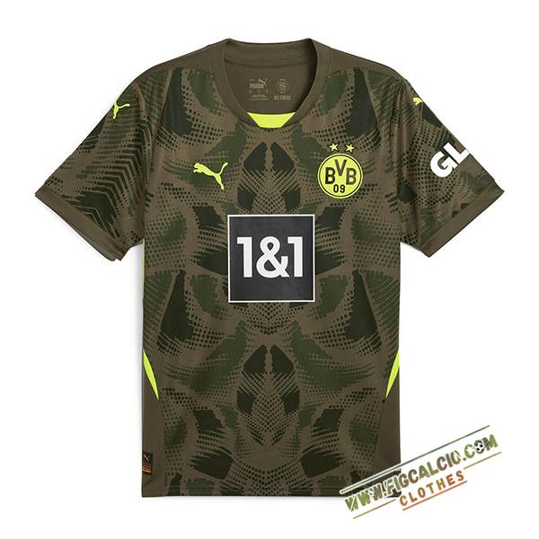 Maglie Calcio Dortmund Portiere Verde 2024/2025