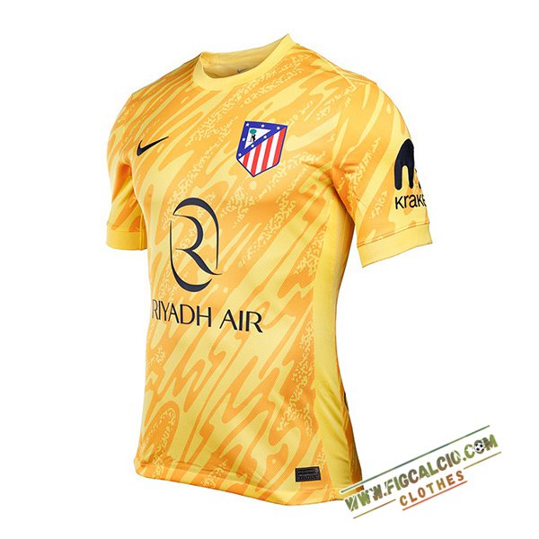 Maglie Calcio Atletico Madrid Portiere Giallo 2024/2025