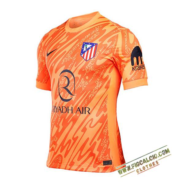 Maglie Calcio Atletico Madrid Portiere Arancia 2024/2025