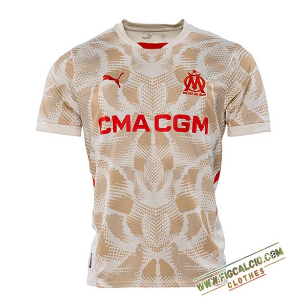 Maglie Calcio Marsiglia Portiere Beige 2024/2025
