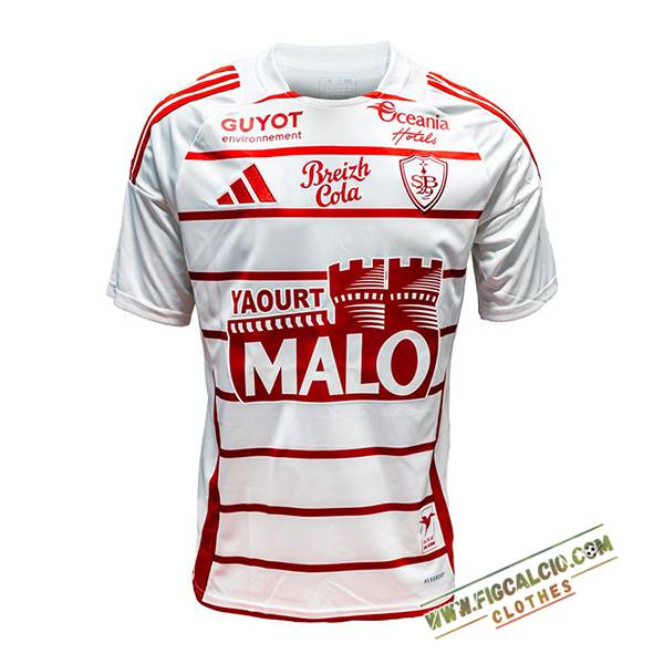 Maglie Calcio Stade Brestois Seconda 2024/2025