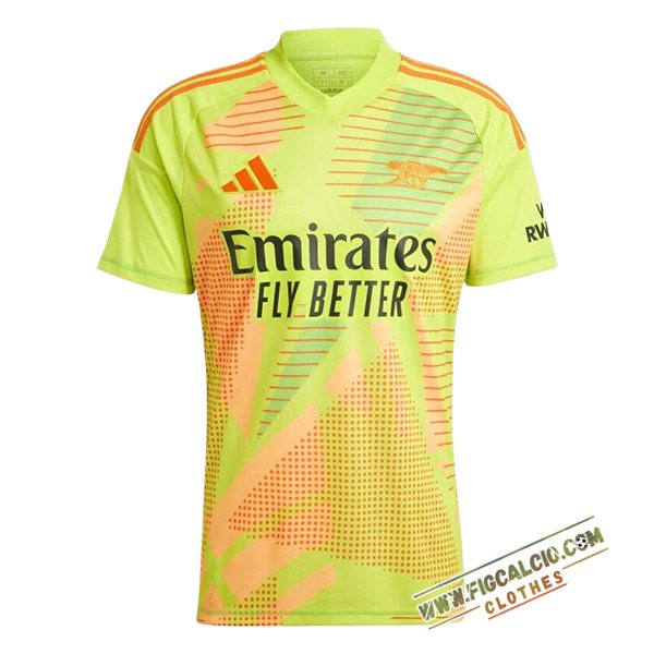 Maglie Calcio Arsenal Portiere Giallo 2024/2025