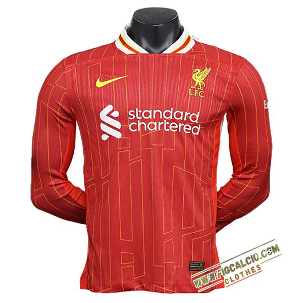 Maglie Calcio FC Liverpool Prima Manica Lunga 2024/2025