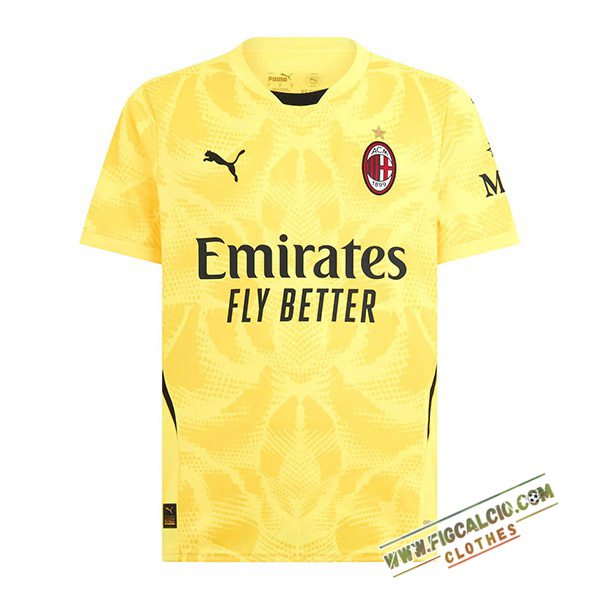 Maglie Calcio AC Milan Portiere Giallo 2024/2025
