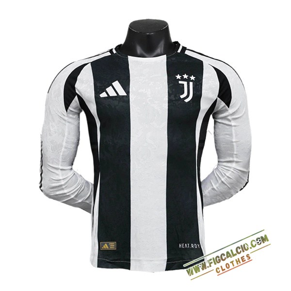 Maglie Calcio Juventus Manica Lunga Prima 2024/2025