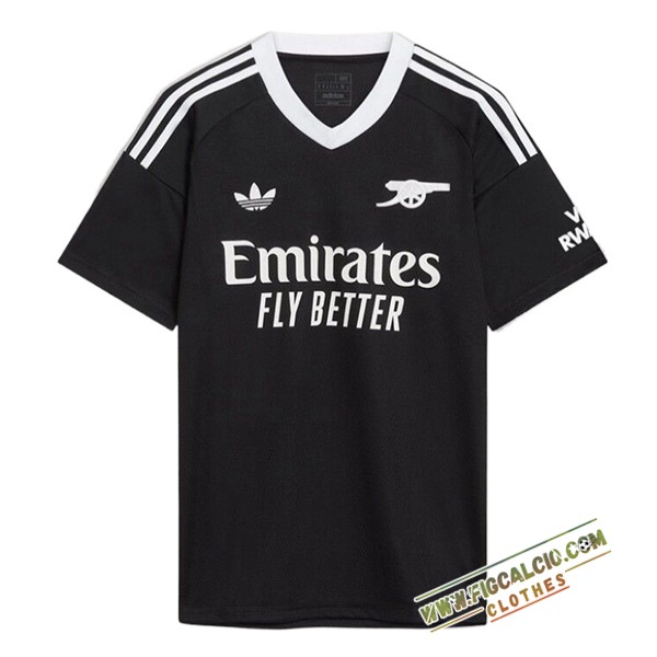 Maglie Calcio Arsenal Portiere Nero 2024/2025