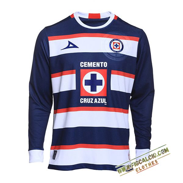 Maglie Calcio Cruz Azul Portiere Manica Lunga Nero 2024/2025