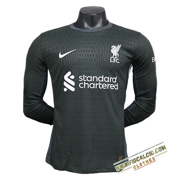 Maglie Calcio FC Liverpool Manica Lunga Seconda 2024/2025