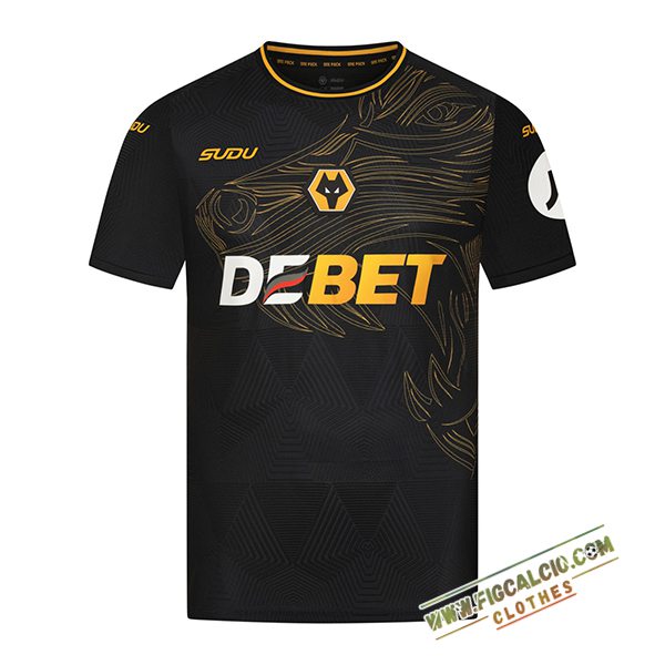 Nuova Maglie Calcio Wolves Seconda 2024/2025