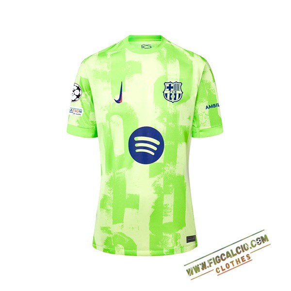 Nuova Maglie Calcio FC Barcellona Terza 2024/2025 -02