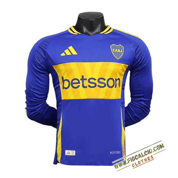 Maglie Calcio Boca Juniors Prima Manica Lungas 2024/2025