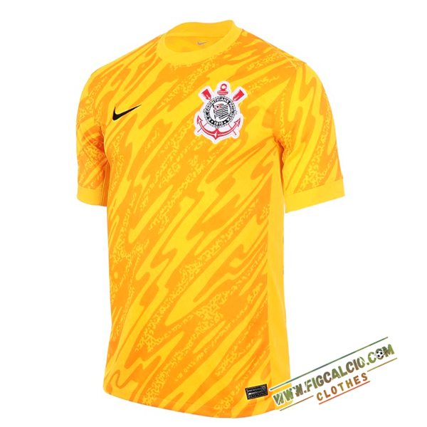 Maglie Calcio Corinthians Portiere Giallo 2024/2025