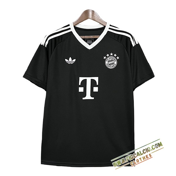 Maglie Calcio Bayern Monaco Portiere Nero 2024/2025