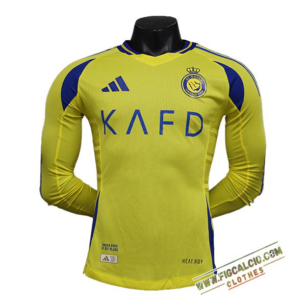 Maglie Calcio Al-Nassr Manica Lungas Prima 2024/2025