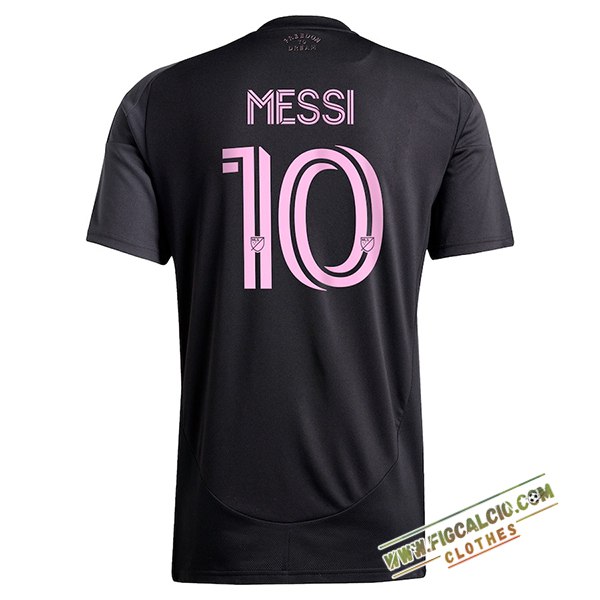 Nuova Maglie Calcio Inter Miami CF 10 MESSI Seconda 2025/2026