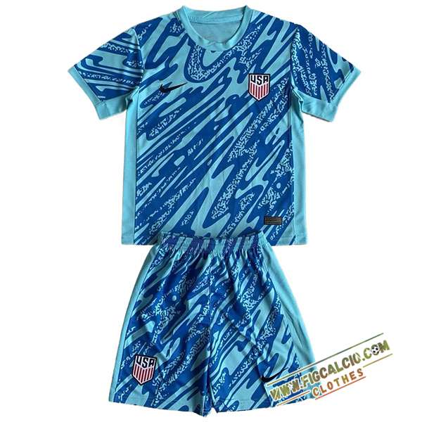 Maglie Calcio Stati Uniti Bambino Portiere 2024/2025
