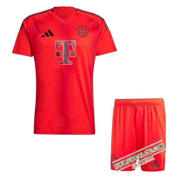 Nuova Maglie Calcio Bayern Monaco Bambino Prima 2024/2025