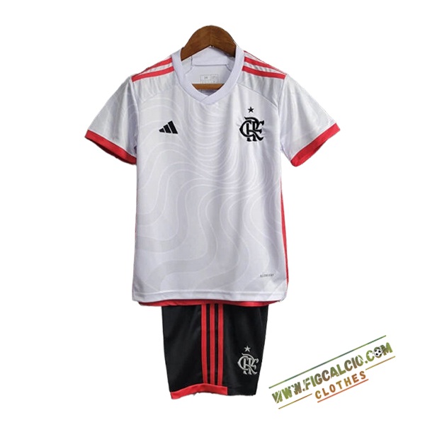 Maglie Calcio Flamengo Bambino Seconda 2024/2025