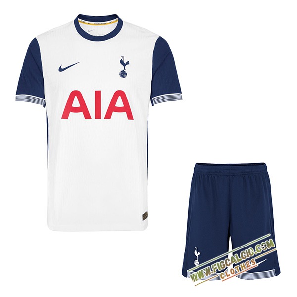 Nuova Maglie Calcio Tottenham Hotspur Bambino Prima 2024/2025