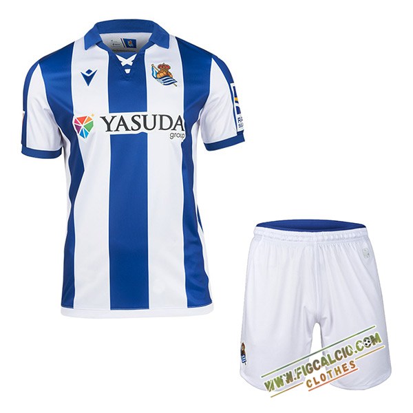 Nuova Maglie Calcio Real Sociedad Bambino Prima 2024/2025