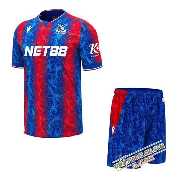 Nuova Maglie Calcio Crystal Palace Bambino Prima 2024/2025