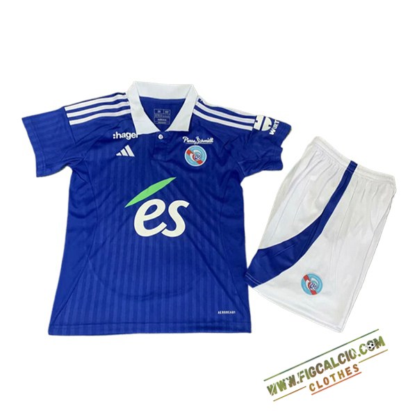 Maglie Calcio RC Strasbourg Bambino Prima 2024/2025
