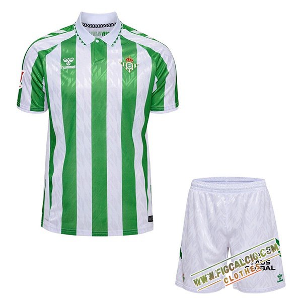 Nuova Maglie Calcio Real Betis Bambino Prima 2024/2025