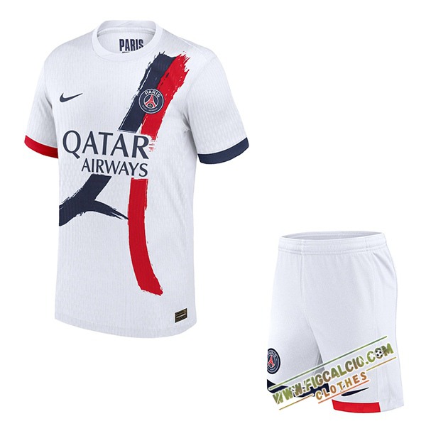 Nuova Maglie Calcio PSG Bambino Seconda 2024/2025