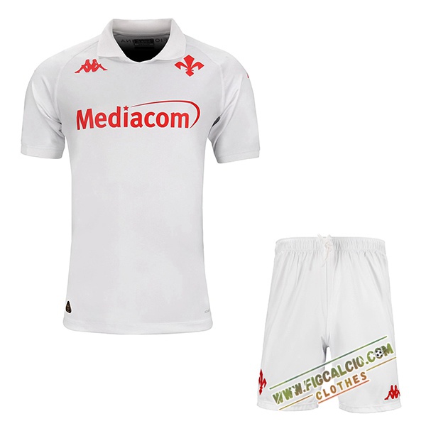Nuova Maglie Calcio ACF Fiorentina Bambino Seconda 2024/2025