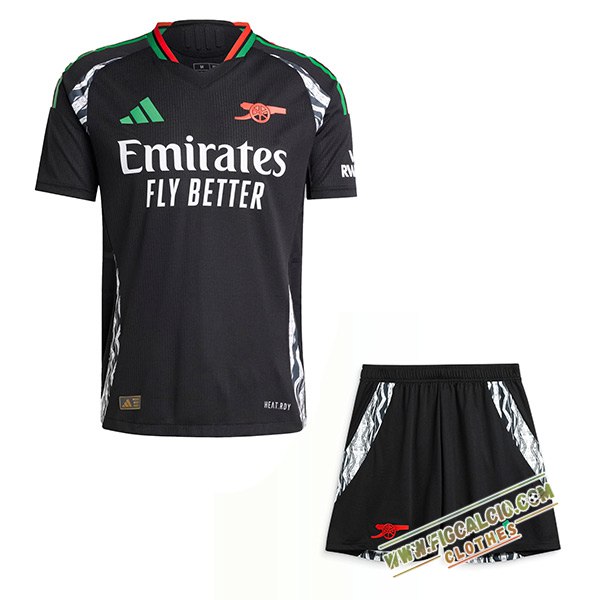 Nuova Maglie Calcio Arsenal Bambino Seconda 2024/2025