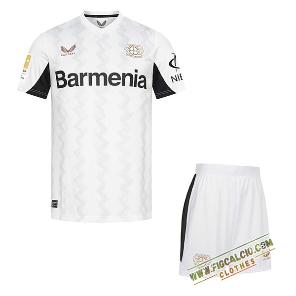 Nuova Maglie Calcio Bayer 04 Leverkusen Bambino Seconda 2024/2025