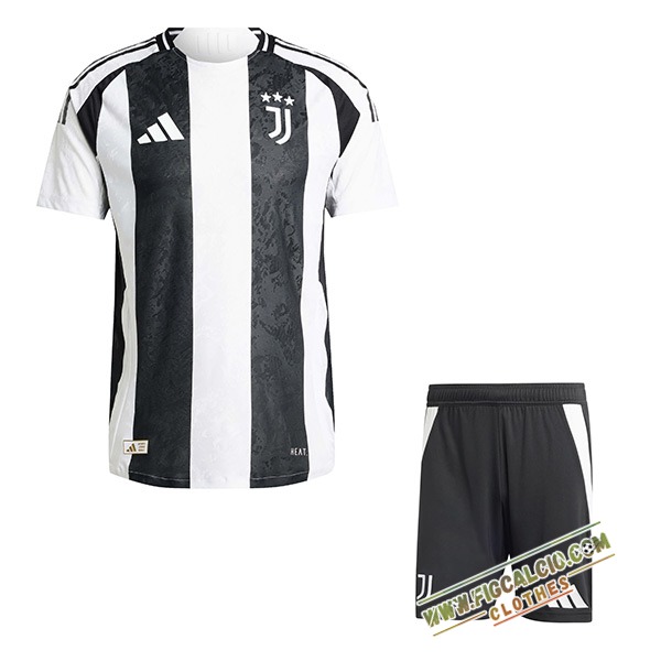 Nuova Maglie Calcio Juventus Bambino Prima 2024/2025