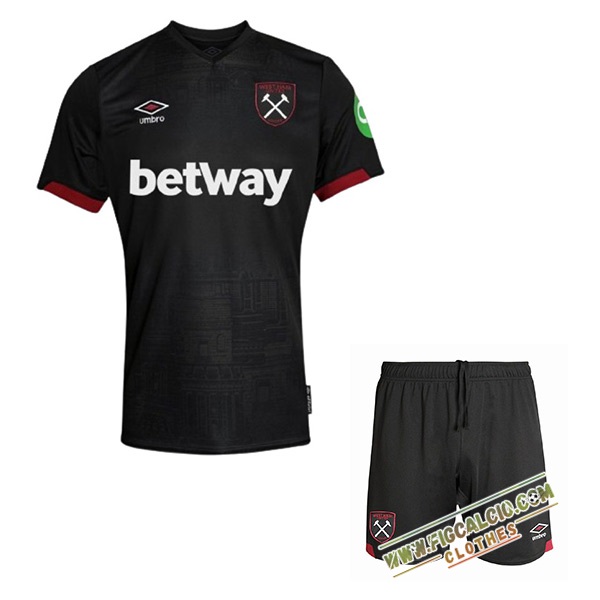Nuova Maglie Calcio West Ham Bambino Seconda 2024/2025