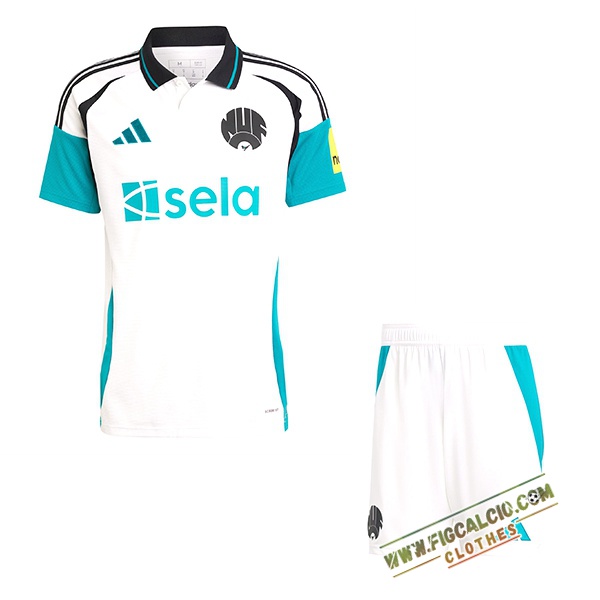 Nuova Maglie Calcio Newcastle United Bambino Terza 2024/2025