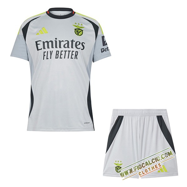 Nuova Maglie Calcio Benfica Bambino Terza 2024/2025