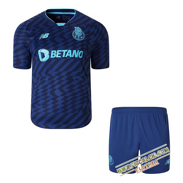 Nuova Maglie Calcio FC Porto Bambino Terza 2024/2025