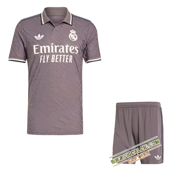 Maglie Calcio Nuova Real Madrid Bambino Terza 2024/2025
